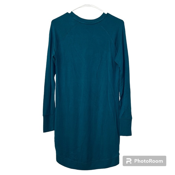 Athleta Iron Blue Heather Mindset Sweater Dress XS - Picture 2 of 6